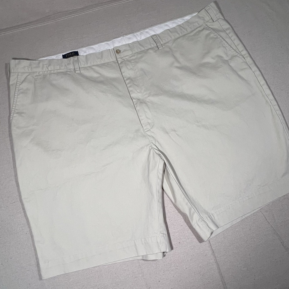 Polo Ralph Lauren Men's Size 54 Cotton Twill Shorts Classic Fit Chino Preppy